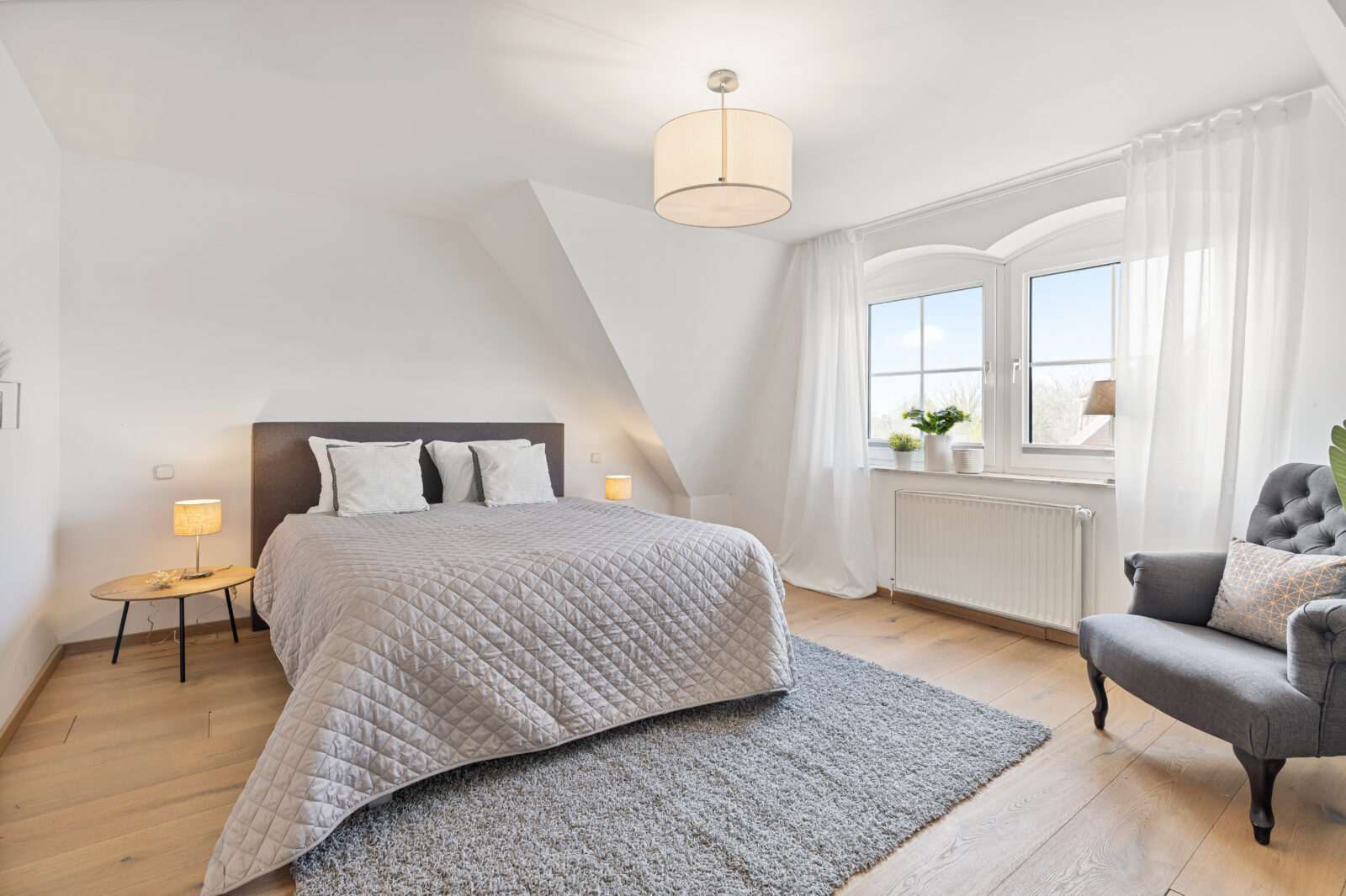 Schlafbereich mit Homestaging