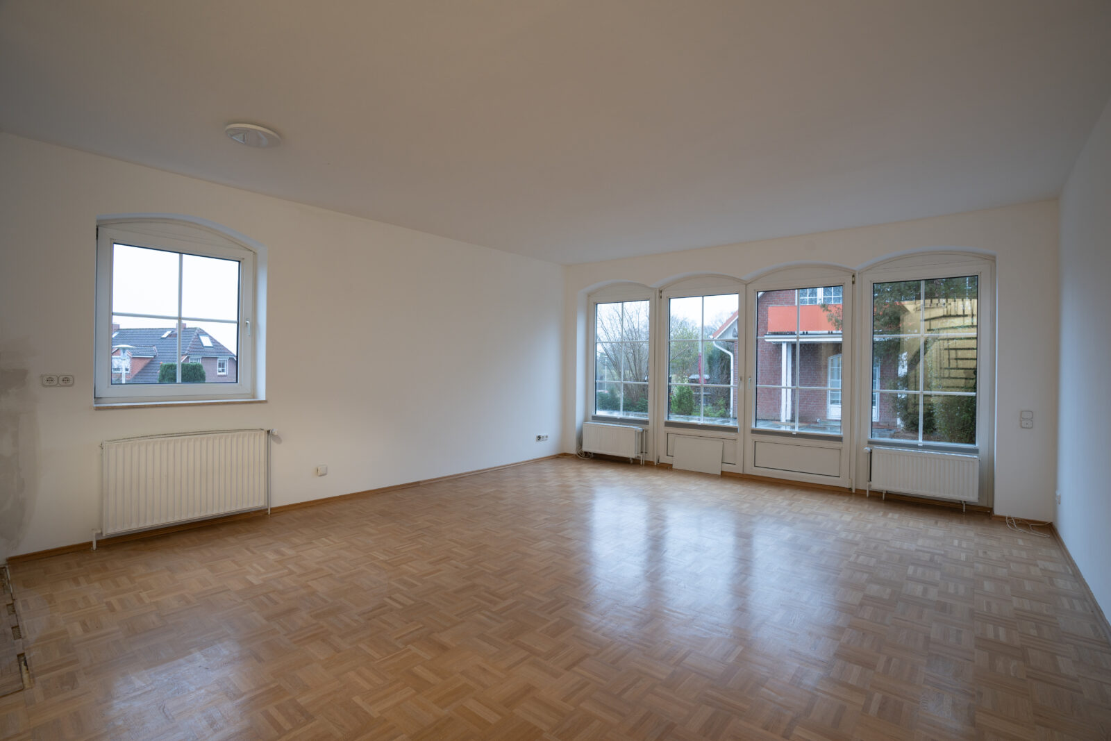 Wohnzimmer vor Homestaging