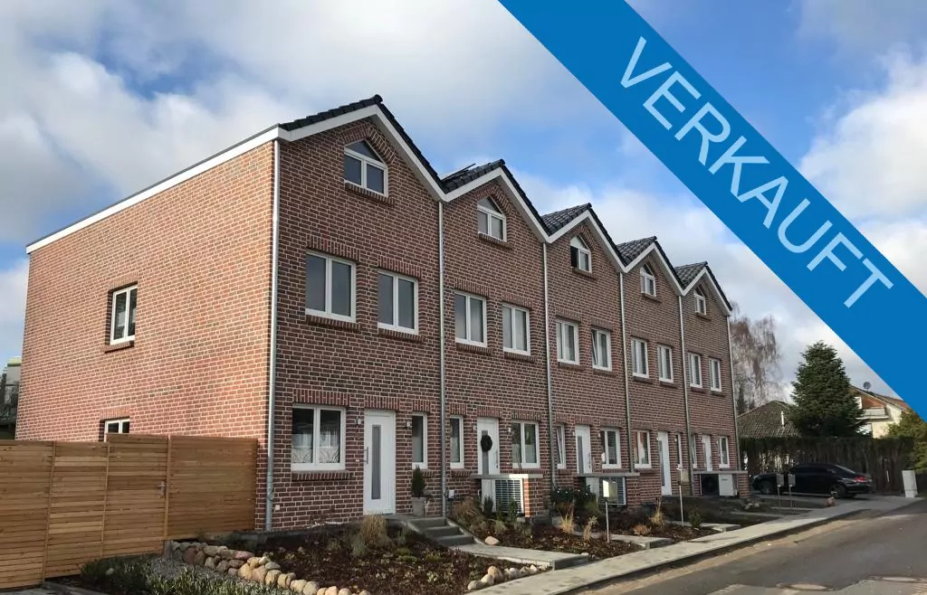 Neubau mit Reihenhäusern im Ostseebad Grömitz