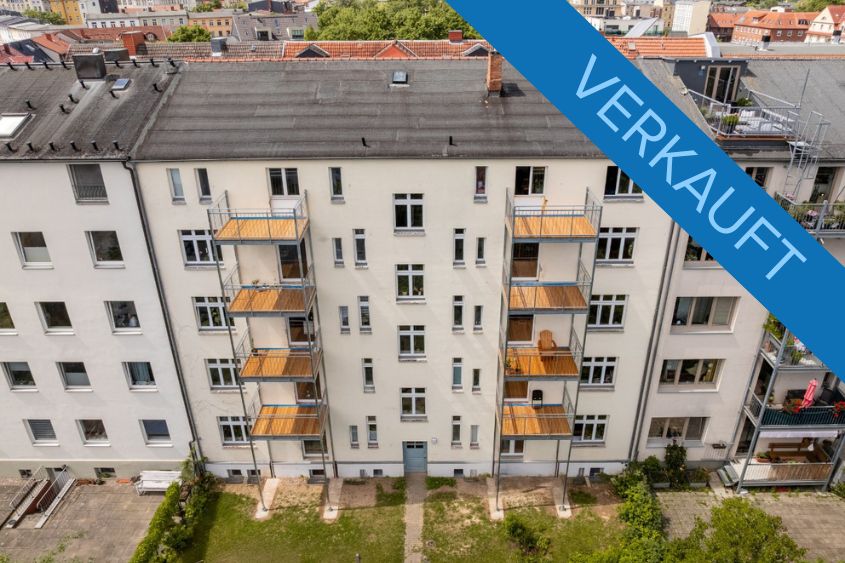 006-BRC: 2 Zimmer Eigentumswohnung in Schwerin – gepflegt und vermietet in Toplage – verkauft