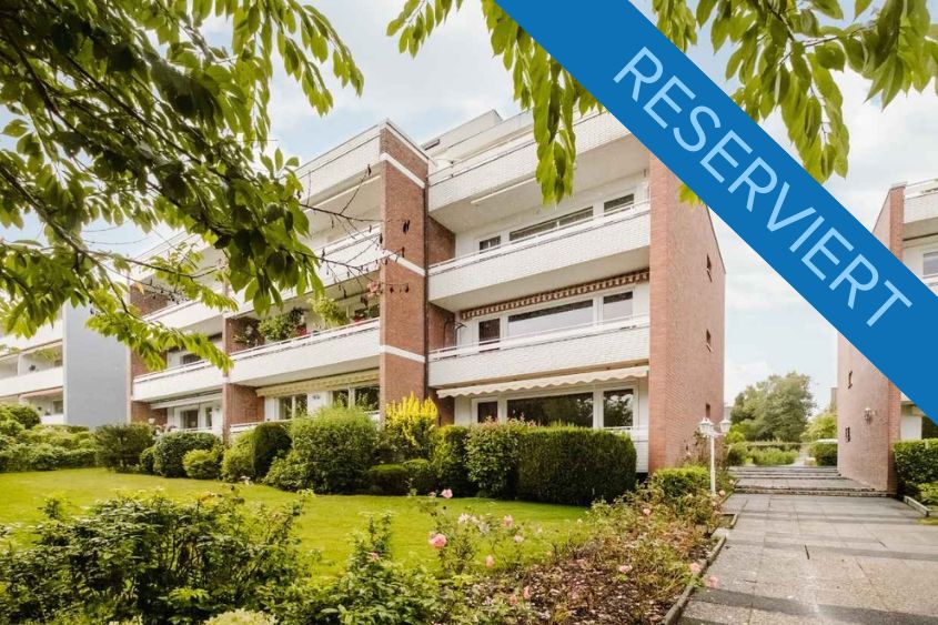 Helle 2 Zimmer Eigentumswohnung im 1. Obergeschoss mit Strandnähe mitten in Travemünde – reserviert