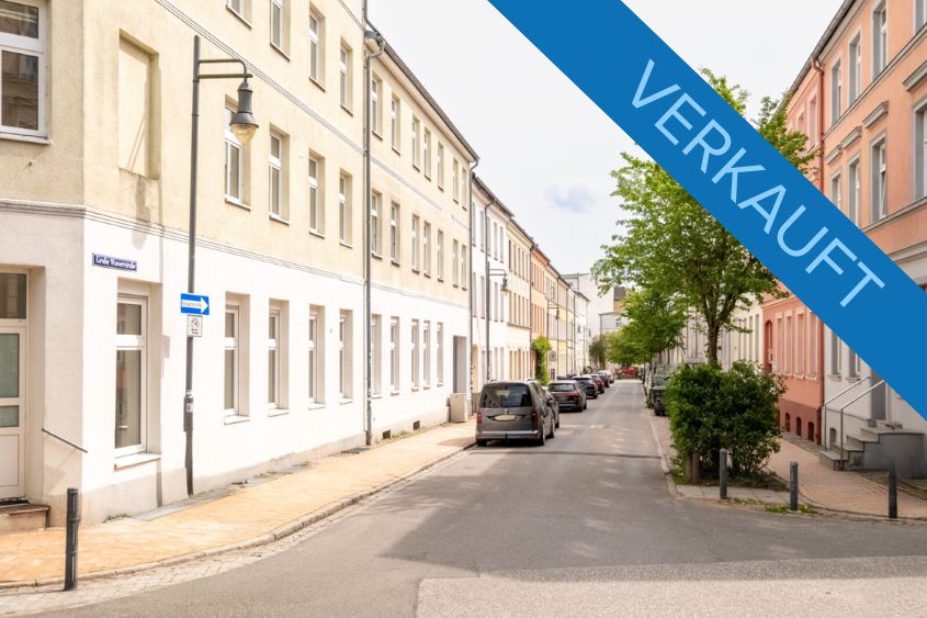 005-GRW: Sonnige 2 Zimmer Wohnung in der großen Wasserstraße in Schwerin, sofort bezugsfrei – verkauft