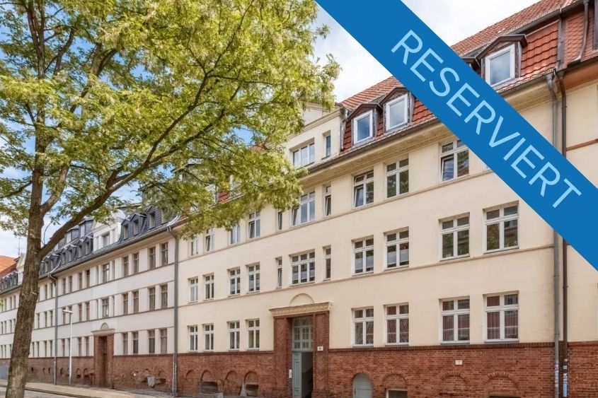 004-BRC: Frisch renovierte 2 Zimmer Eigentumswohnung in hervorragender Lage von Schwerin – reserviert