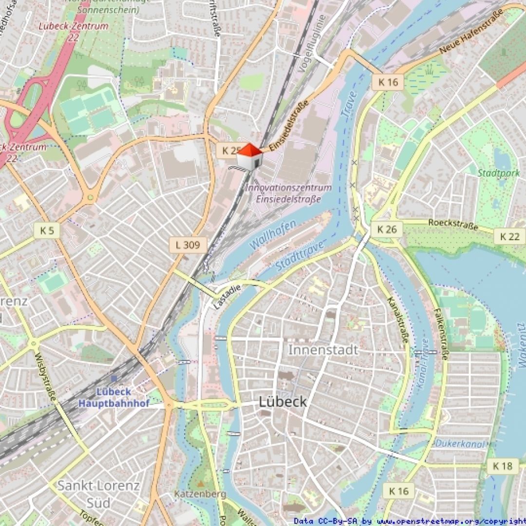 Claussen-Immobilien-Mietimmobilie-Gewerbeflaeche-Katharinenstrasse-Luebeck-Lageplan