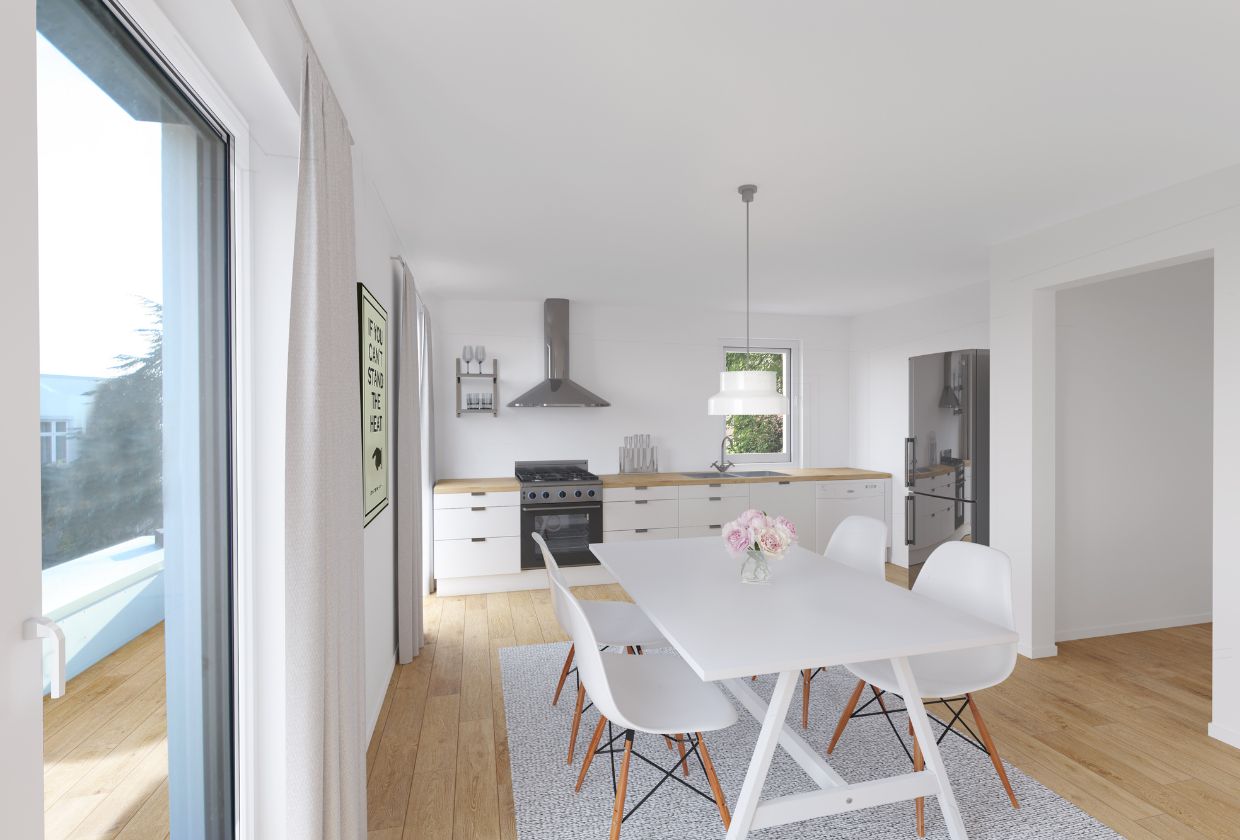 Nienhagener Weg Küche nachher