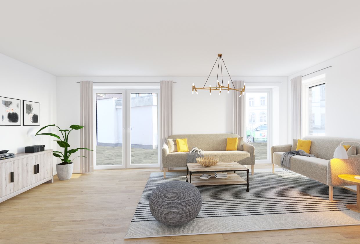 Nienhagener Weg Wohnzimmer nachher