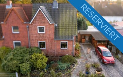 Familienfreundliche Doppelhaushälfte mit großem Traumgarten in Lübeck – St. Gertrud