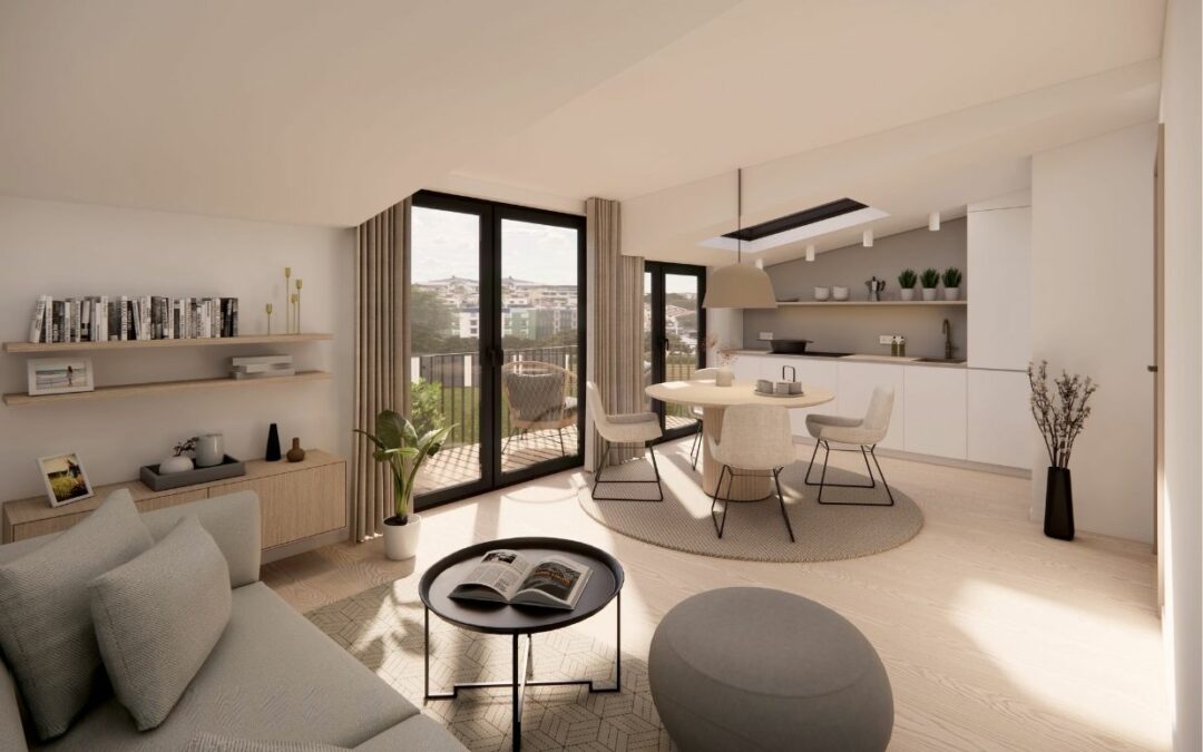 009-WTT: Ihr Ausbauprojekt: Baugenehmigung für 3 Zimmer Dachgeschosswohnung mit Südbalkon im 4. Obergeschoss