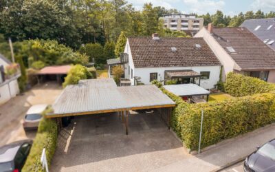 Erdgeschosswohnung mit großem Garten und zwei Carports in Scharbeutz
